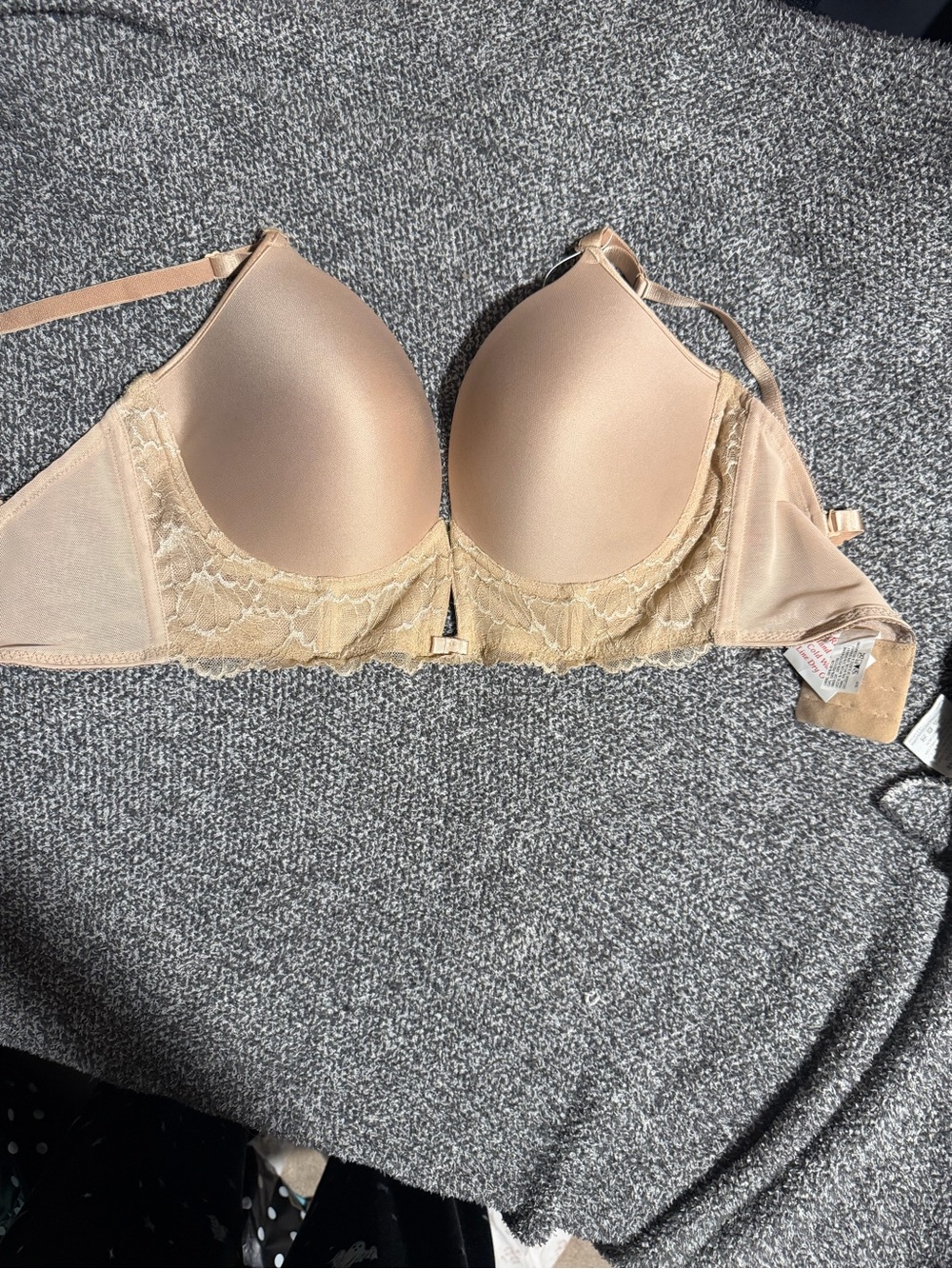Va Bien Plunge Convertible Longline Bra Nude/Pearl 